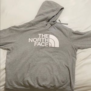 Gray NORTHFACE HOODIE